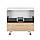 Тумба підлогова Qtap Robin 700х616х437 White/Whitish oak зі стільницею QT1380TNН7001WWO, фото 9