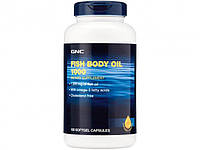 FISH BODY OIL | 180 softgels | GNC, (Рыбий жир)