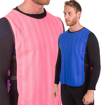 Манишка для футболу двостороння чоловіча з гумкою SP-Sport CO-0792, Розмір (EU) — M-L