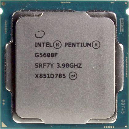 Процессор Intel Pentium G5600F 3.90GHz/4MB/8GT/s (SRFY7) s1151, tray - фото 1 - id-p1575169857