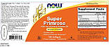 Олія вечірньої примули, Now Foods Super Primrose 1300mg (120caps), фото 2