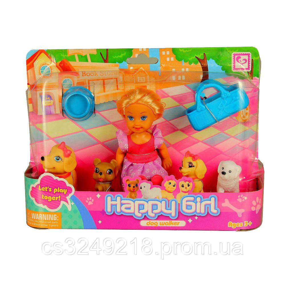 Лялька Mic з вихованцями Happy Girl (K899-32)