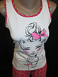 Молодіжні піжами майка із шортами., фото 2