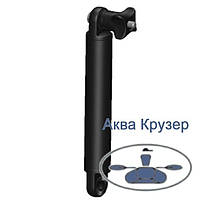 Подовжувач Borika FASTen Ex150 154 мм та діаметром алюмінієвої труби Ø 22 мм (чорний, сірий) для тюнінгу човнів