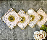 Силіконовий молд квадратний зріз каміння 12,5 х 12,5 см, фото 3