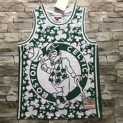 Біло Зелена баскетбольна майка Берд 33 Бостон Селтикс Boston Celtics Bird NBA Swingman Jersey