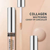 Осветляющий коллагеновый консилер № 01 Enough Collagen Whitening Cover Tip Concealer 9g