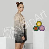 YarnArt FLOWERS MERINO (Фловерс Меріно) № 541 (Пряжа напівшерсть, нитки для в'язання), фото 4