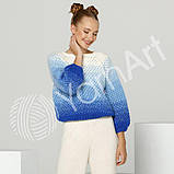 YarnArt FLOWERS MERINO (Фловерс Меріно) № 541 (Пряжа напівшерсть, нитки для в'язання), фото 5