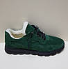 STTOPA зима Розміри 40-45. Кросівки великих розмірів шкіряні. 135-4045-1 Зелені, фото 3