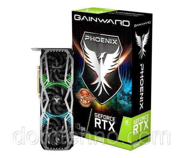 Відеокарта Gainward GeForce RTX 3080 Phoenix GS 10GB GDDR6X, фото 1