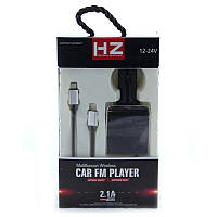 FM модулятор HZ H22BT автомобильный (Black)