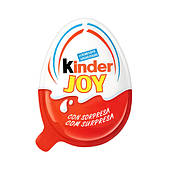 Яйце шоколадне Kinder Joy, 36 шт. по 20 г. для хлопчиків