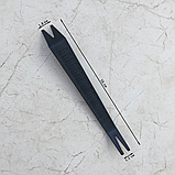 Набір інструментів для зняття обшивки, кліпс, молдингів тощо. автомобіля з антиковзною поверхнею, 4 шт, фото 3