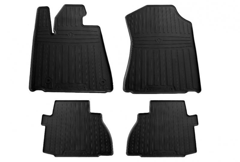 Гумові килимки (Stingray Premium) для Toyota Tundra 2007-2021 рр, фото 1