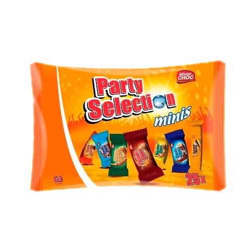 Цукерки Шоколадні Асорті Містер Чок Mister Choc Party Selectiсtion Minis 500 г Німеччина, фото 1