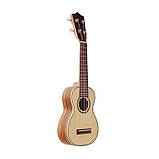 Укулеле Prima M320S (Solid Spruce / Zebrawood) Soprano, фото 2
