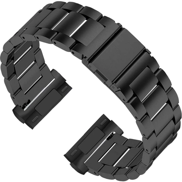 Металевий ремінець Primolux для годинника Fitbit Versa 3 / Fitbit Sense - Black