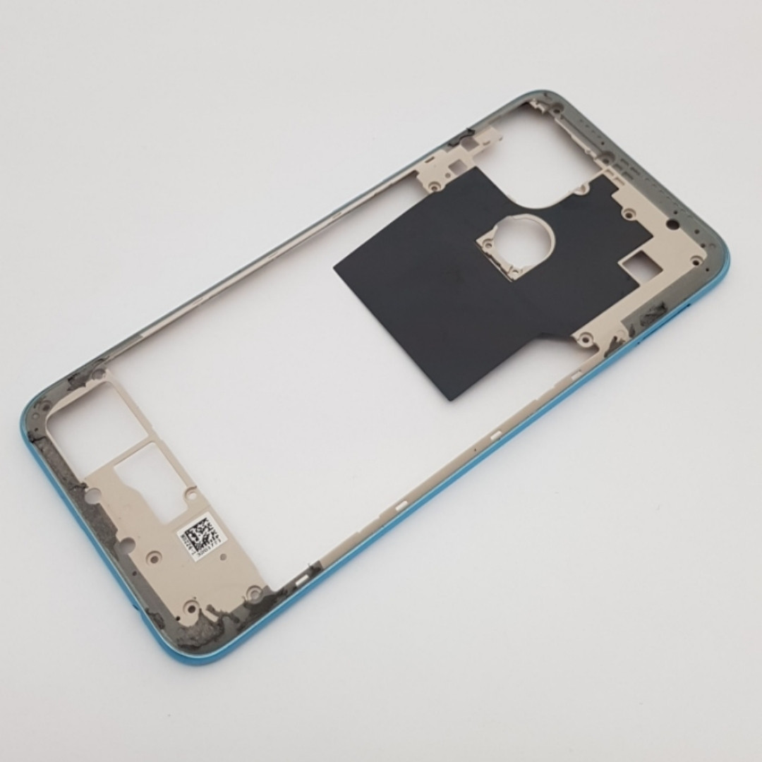 Середній корпус з кнопками oppo a15 cph2185 бірюза сервісний оригінал з розборки