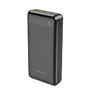 Портативний зарядний пристрій Power Bank BOROFONE BJ19A Incredible 20000mAh 20W, 3A, PD, QC, чорний.