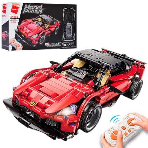 Конструктор Qman 54001 Спорткар Ferrari на радіокеруванні, 425 деталей