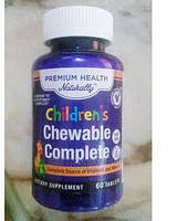 Вітаміни для дітей Premium Health Naturally Children's Chewable Complete 60 таб