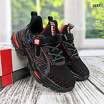 Крихітки для хлопчика чорні текстильні на пенні Paliament, фото 4