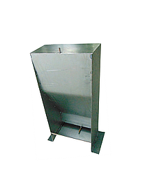 Годівниця для свиней, 1 місце з кришкою,1,5 мм