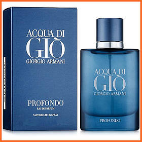 Армані Аква ді Джіо Профондо - Giorgio Armani Acqua di Gio Profondo парфумована вода 75 ml.