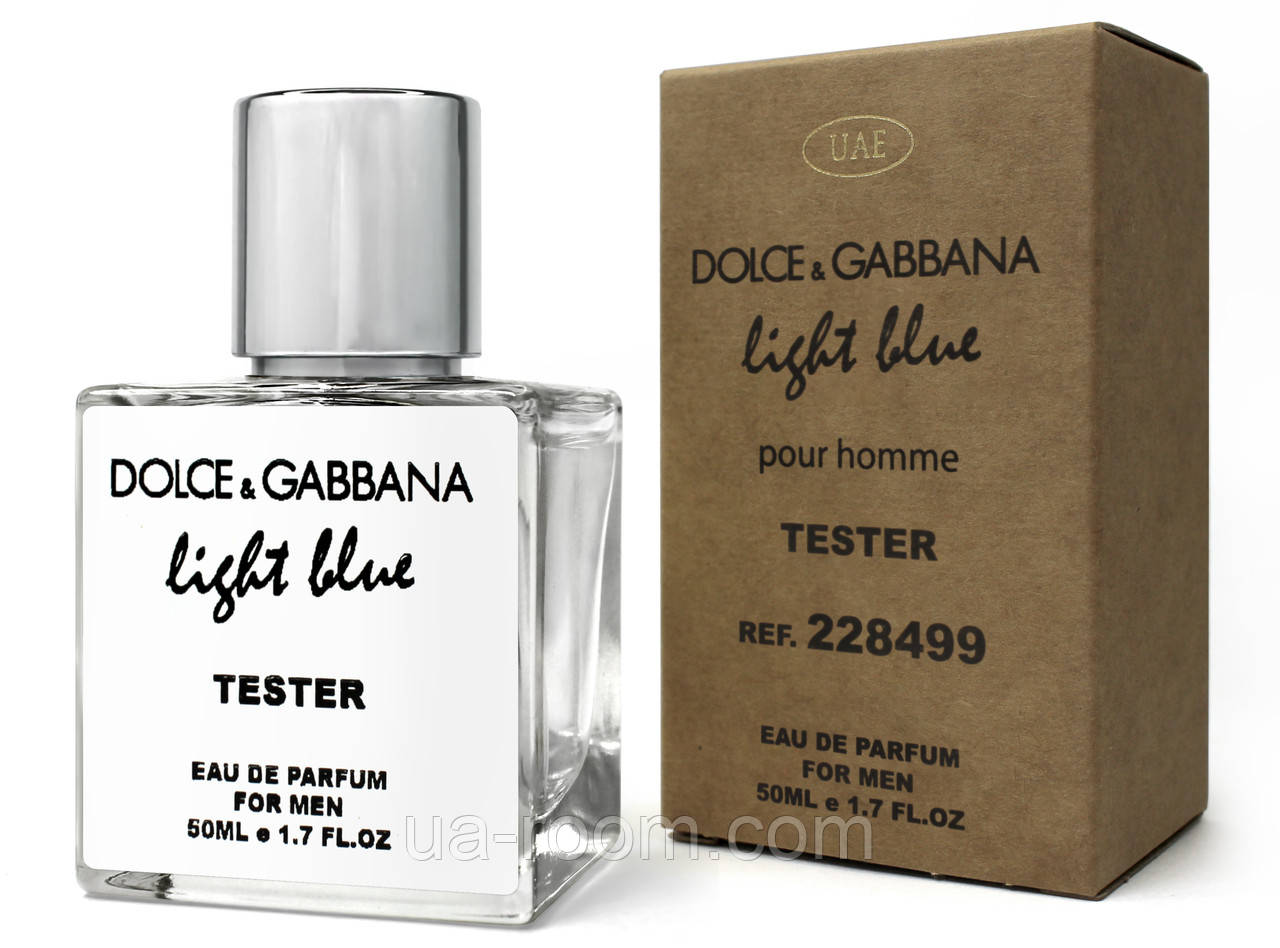 Тестер DUBAI чоловічий Dolce&Gabbana Light Blue Pour Homme, 50 мл