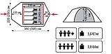 Намет Tramp Lite Camp 3 олива, фото 3