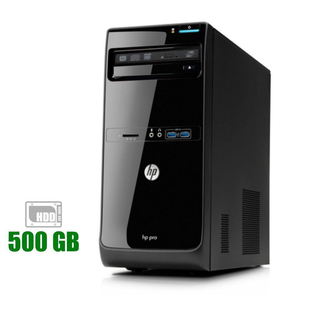 ПК HP Pro 3500 Tower / Intel Core i3-3240 (2 (4) ядра по 3.4 GHz) / 4 GB DDR3 / 500 GB HDD / Intel HD Graphics