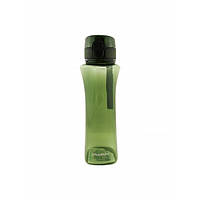 Бутылка для воды с поилкой 600 мл зеленая (8605)