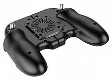 Геймпад (тригер) для смартфона Borofone BG3B Warrior cooling Чорний, фото 6