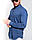 Блакитна чоловіча сорочка з довгим рукавом, під джинси, виробництво Туреччина, в асортименті, новинка 2025 року, фото 3