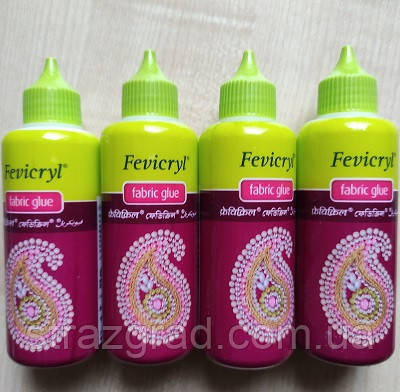 Клей для стразів FEVICRYL Fabric Glue 80 мл., фото 1