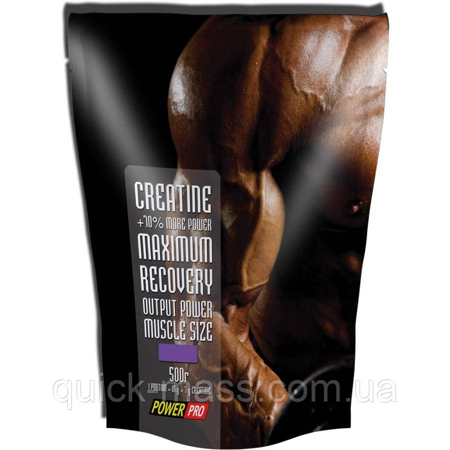 Креатин Power Pro Creatine 500g (різні смаки)