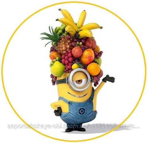 Миньон 7 Вафельная картинка , фото 1