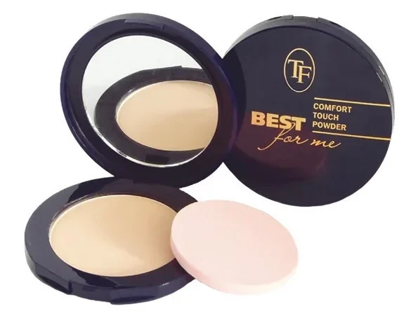 Компактна пудра для обличчя Triumph Cosmetics (TF) Best For Me Comfort Touch Powder, №02