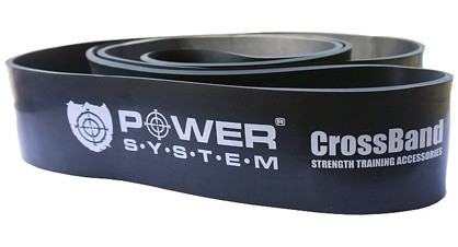 Еспандер-петля (гумка для фітнесу і кроссфіту) Power System PS-4055 CrossFit Level 5 Black (опір 25-65 кг) - фото 5 - id-p1575232509