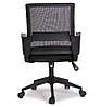 Крісло офісне комп'ютерне чорне Даллас, фото 3