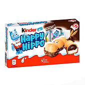 Батончики Kinder Happy Hippo Cocoa Cream – 103 г.