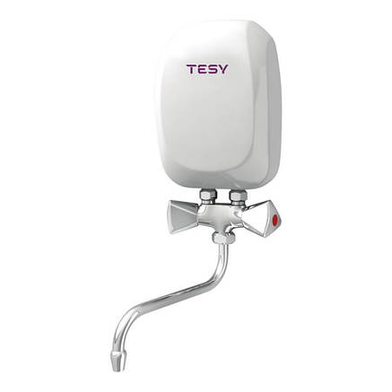 Проточний водонагрівач Tesy зі змішувачем 3,5 кВт (IWH35X02KI) 301657, фото 2