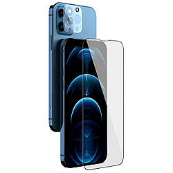Захисне скло Nillkin для iPhone 13 Pro (2-in-1 HD Full Screen) + скло на камеру Black  (0.33 мм)
