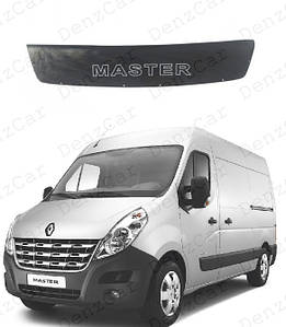 Дефлектор капота Renault Master 2010-2014\Мухобойка Рено Майстер