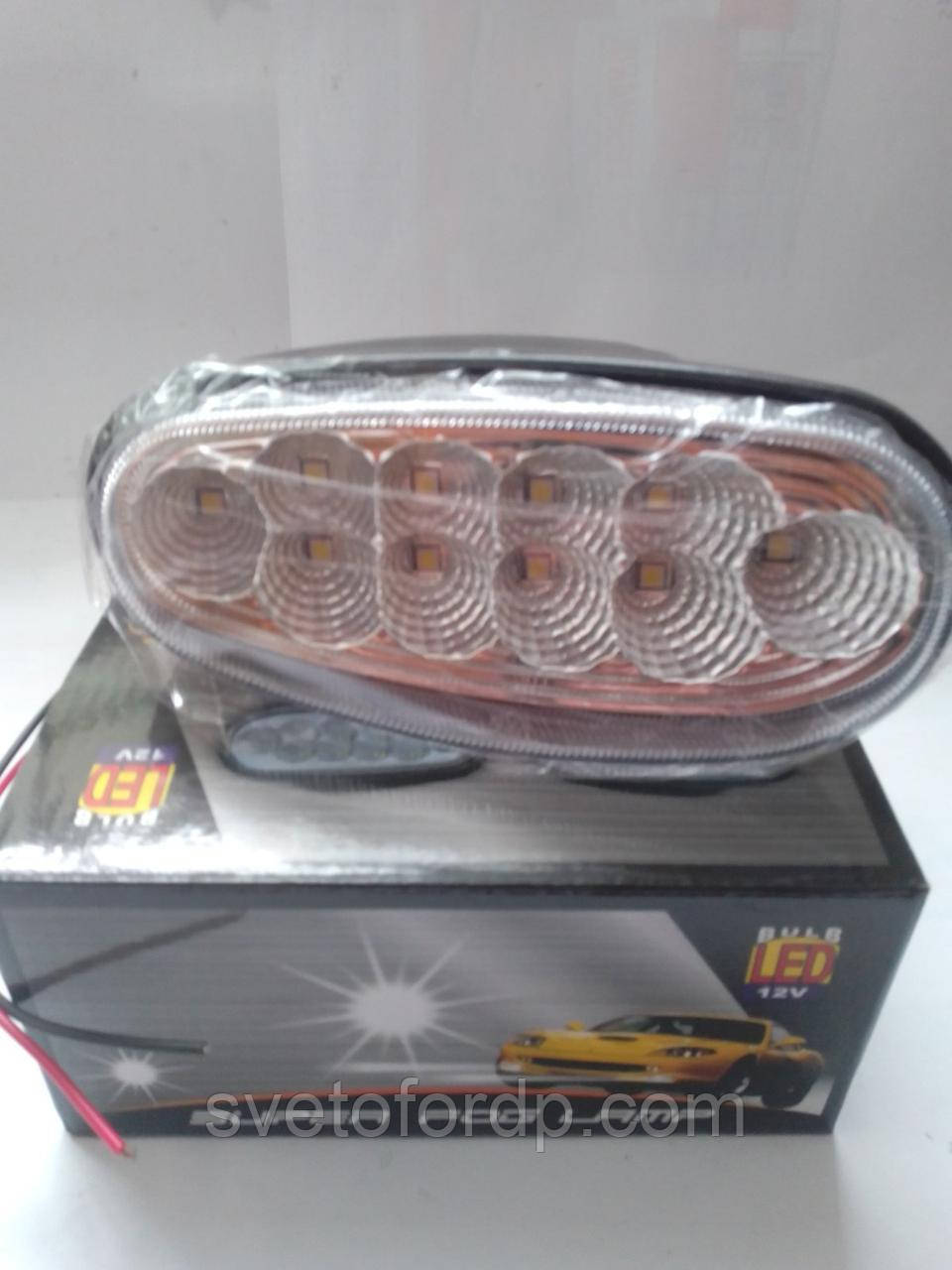 Фара протитуманна Ланос, Сенс (права) ДЕННОГО СВІТЛА, LED. Виробник Lavita, Чехія, фото 1