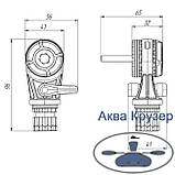 Borika FASTen As222 Посилений нержавіючої пластиною подвійний поворотний вузол з такелажної скобою, фото 2