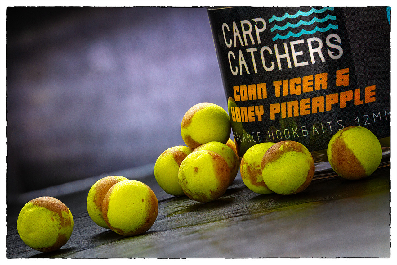 Бойли Carp Catchers Balance Corn Tiger&Honey Pineapple 12 мм