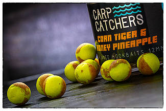 Бойли Carp Catchers Balance Corn Tiger&Honey Pineapple 12 мм