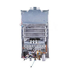 Колонка димохідна газова Thermo Alliance JSD20-10GE 10 л скло (біле), фото 3